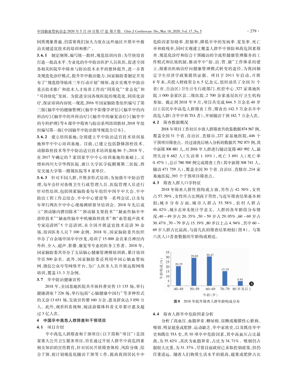 学术交流：《中国脑卒中防治报告2019 》概要